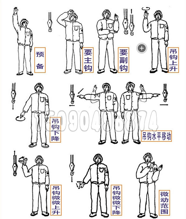 起重哨音指挥信号