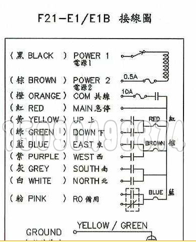 单梁行车遥控器接线图