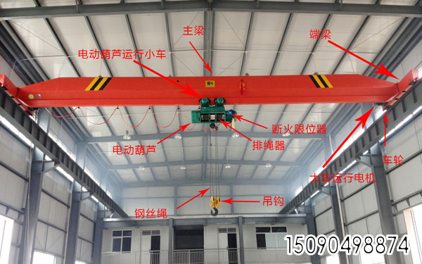 单梁行车图解